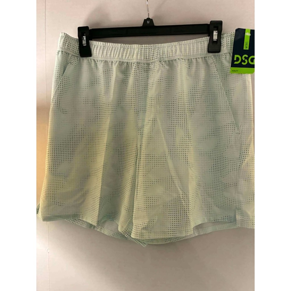 DSG Mens 6 Inch Agility Woven Shorts‎ Mint Candy Dot Ombre Medium NWT